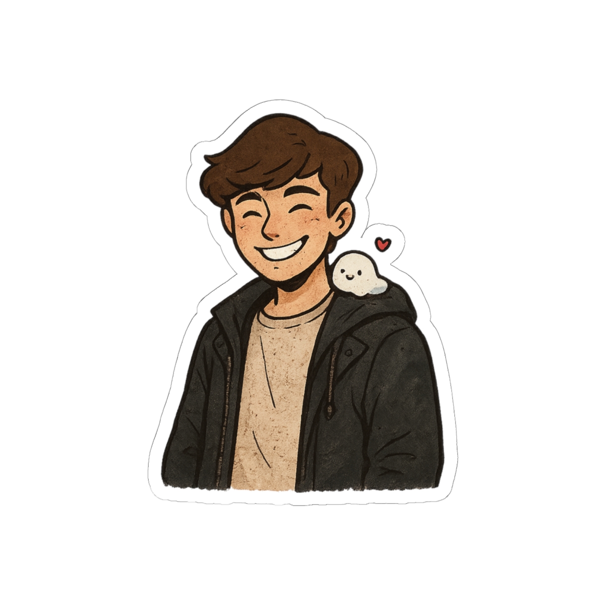Georgenotfound and Blob Dream Cute Vinyl Sticker Decal