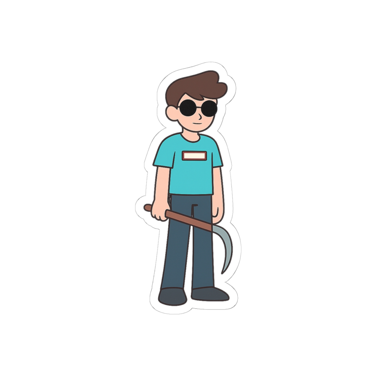 GeorgeNotFound Full Body Sticker | Cute Vinyl Decal