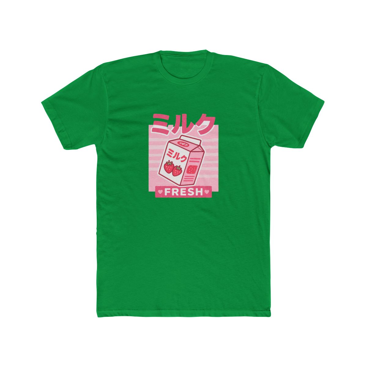 GeorgeNotFound Kawaii Strawberry Milkshake T-Shirt - alternate angle 2, merchandise