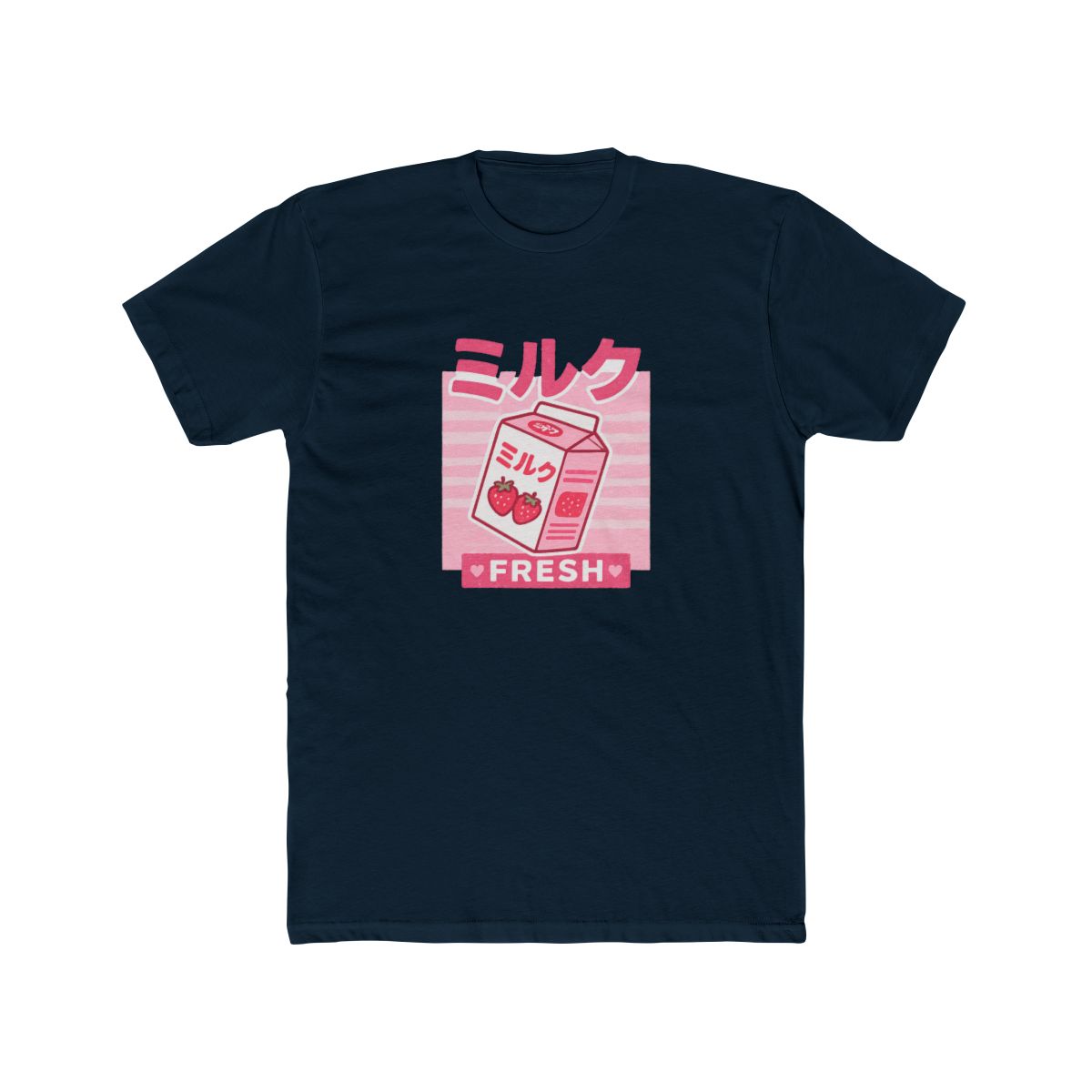 GeorgeNotFound Kawaii Strawberry Milkshake T-Shirt - alternate angle 4, merchandise