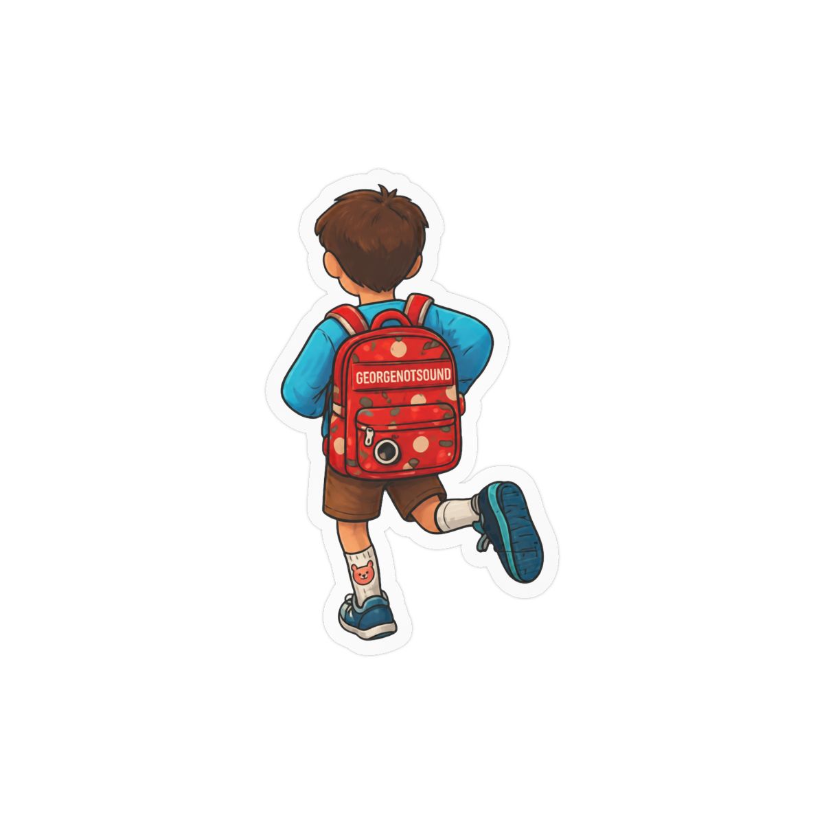 Georgenotfound Stickers Sticker | Cute Gaming Vinyl Decal