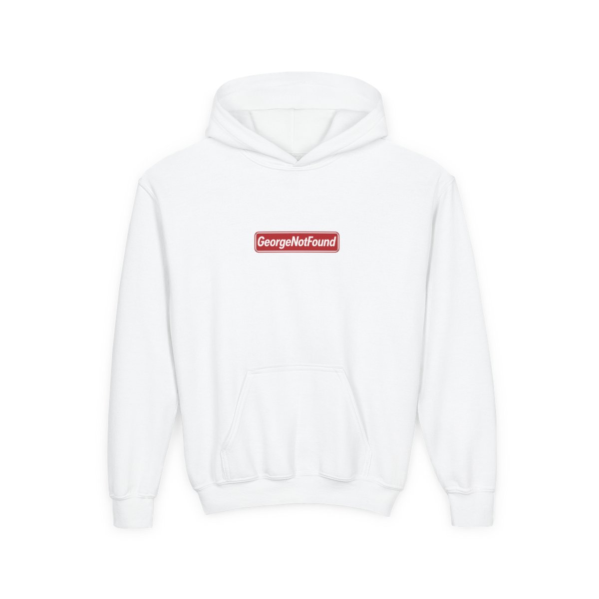 George Logo Embroidered Pullover Kids Hoodie